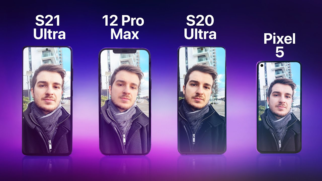 S21 Ultra vs iPhone 12 Pro Max vs S20 Ultra vs Pixel 5 - Camera Comparison!