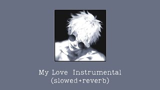 My Love (Instrumental slowed+reverb) | Route 94 ft Jess Glynne