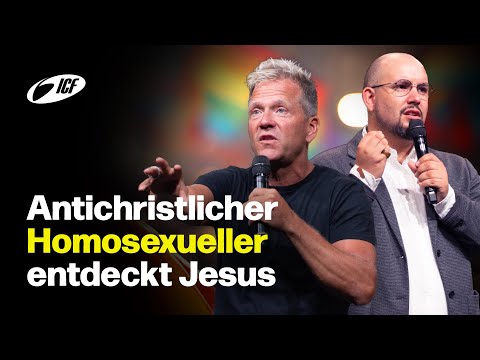 Ein antichristlicher homosexueller Aktivist entdeckt Jesus | Leo Bigger & David Bennett | ICF Zürich