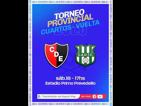 🔴 VIVO |  ⚽Defensores Esquiu vs Tinogasta Central - Torneo Provincial - Cuartos vuelta🏆