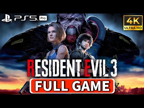 RESIDENT EVIL 3 REMAKE - Full Gameplay Walkthrough (PS5 Pro 4K)