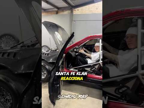 Santa Fe Klan reacciona a un potente motor 🏁🏎️ #santafeklan #carreras