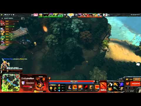 Power Rangers vs dt168  Game 2   Dota 2 Champion´s League   Capitalist & Pimpmuckl