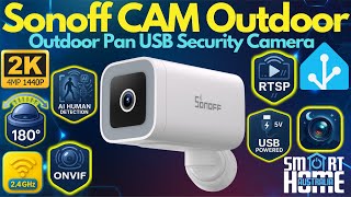 Sonoff Cam Outdoor Review: 2K Pan, Smart Tracking & Home Assistant Integration 🌧️📷