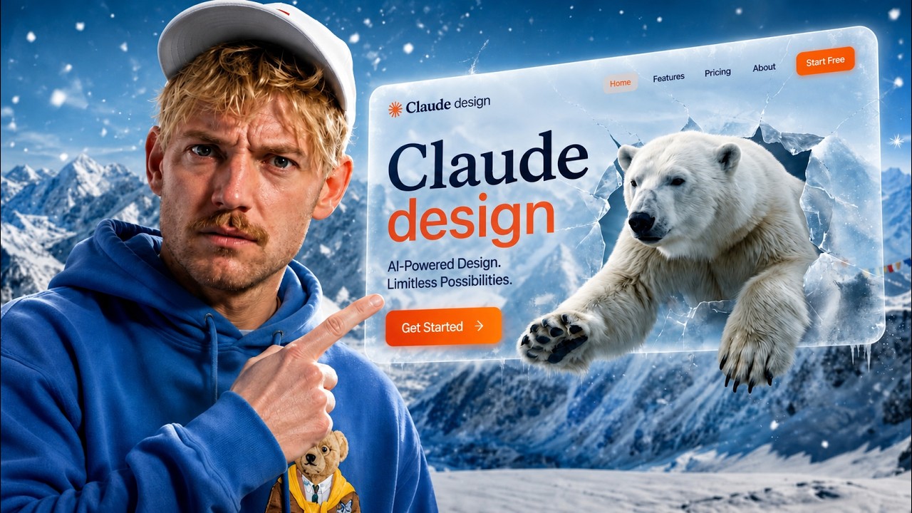 Claude Design Now Builds Beautiful $10,000 Websites (NO AI Slop)