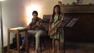 Story o' my LF - Shaka Ponk / Bass & Saxophone cover