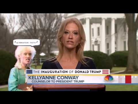 Kellyanne Conway alternative facts with Nick Beggs