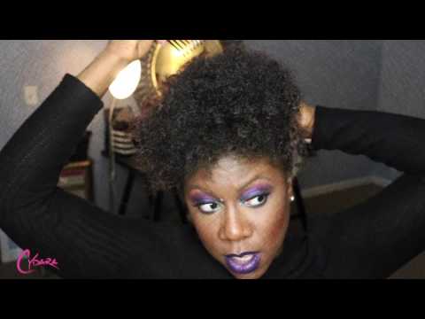 Quick Flat Twist Up-Do For Your Short Fro (TWA) | Natural Hair