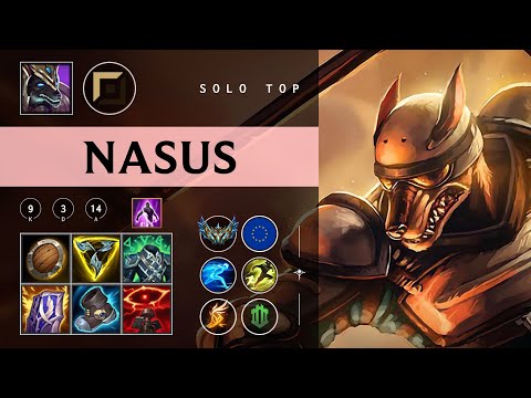 Nasus Top vs Kennen - EUW Challenger Patch 26.01