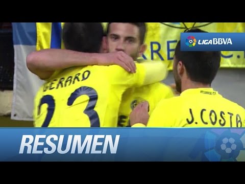 Resumen de Villarreal CF (2-0) Granada CF