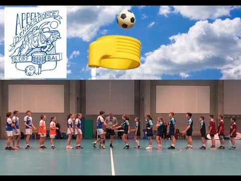 Korfbal U16 Ganda-Appels 14-12-2019