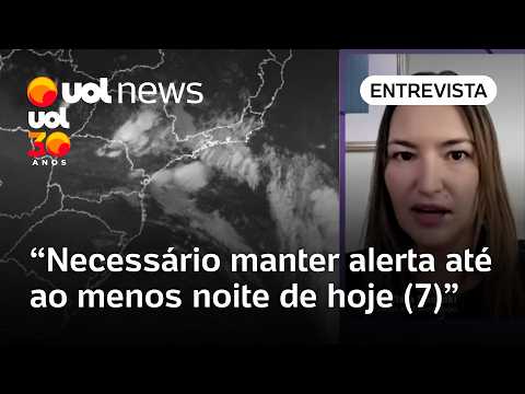 Ciclone no RS: “Necessário manter alerta até ao menos noite desta sexta (7)”, diz meteerologista