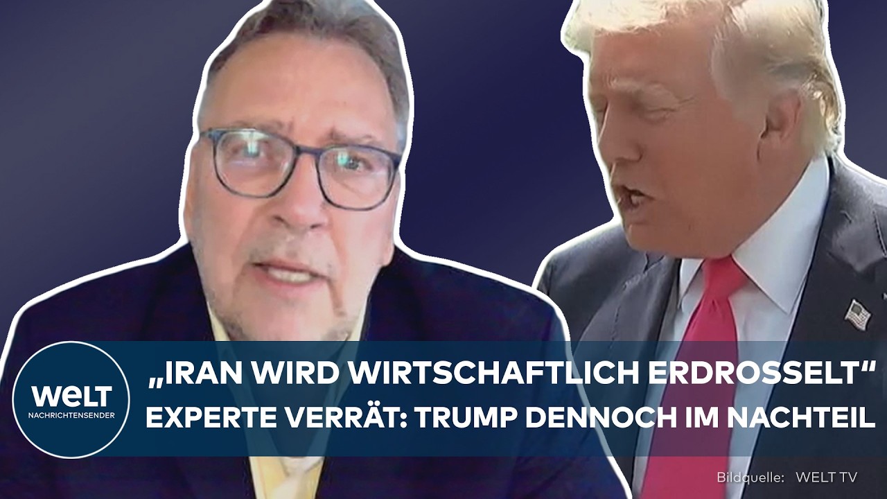 KRIEG IN NAHOST: „Iran wird wirtschaftlich erdrosselt“ | Warum Trump dennoch im Nachteil ist