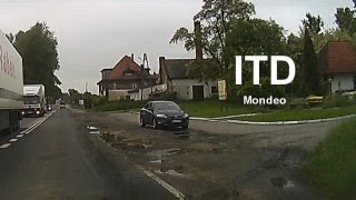 preview picture of video 'ITD Mondeo - Krzywa 04.06.2013 i czerwone na przejściu'