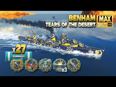 Destroyer Benham: Torpedo terror (27) - World of Warships