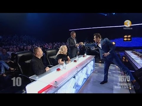 iliuzionistas Anton Lavrentjev - "Lietuvos Talentai", finalas 2014