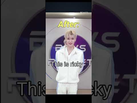 Side effects of getting into boys planet 🤣 #ricky #zerobaseone #zerose #shorts