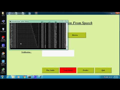 Speech Emotion detection using Deep learning | ieee project demo