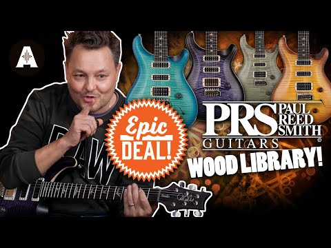 EPIC DEAL! Save £1200 on PRS Wood Library Satin Finish Guitars!
