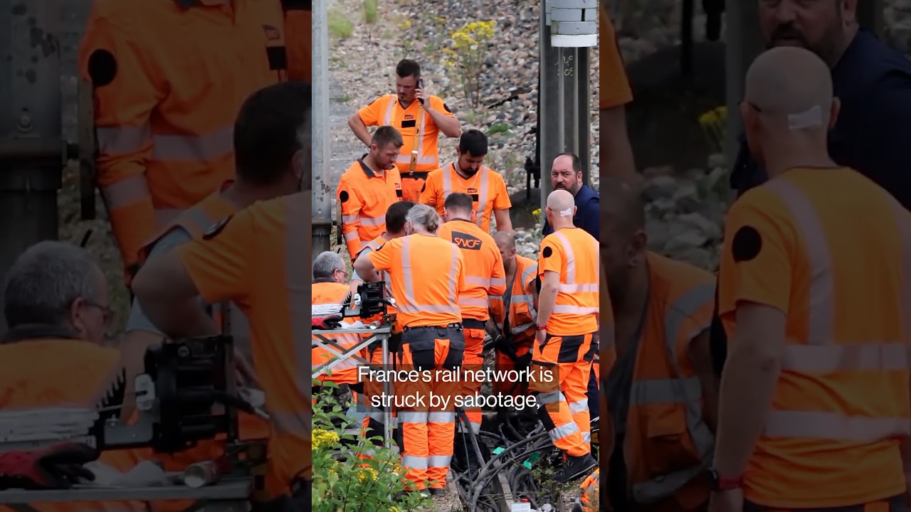Paris Trains Hit By Sabotage Hours Before Olympics Kick Off