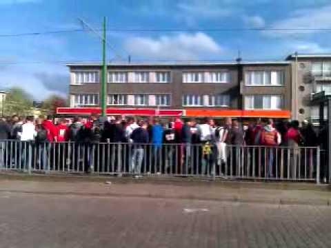 Antwerpfans celebrating! RIP Beerschot!