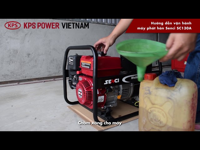 Hướng dẫn vận hành máy phát hàn Senci SC130A