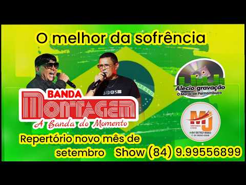BANDA  MONTAGEM  Repertório NOVO.  mês SETEMBRO Gravado ao  Vivo    no   PERNAMBUCO Alécio Gravações