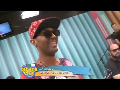 MC Wandim apresenta repertório no Cidade Viva dessa segunda-feira