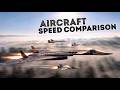 SPEED COMPARISON 3D Aircraft ️