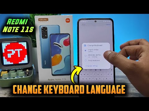 How to Change keyboard Language in Redmi Note 11S