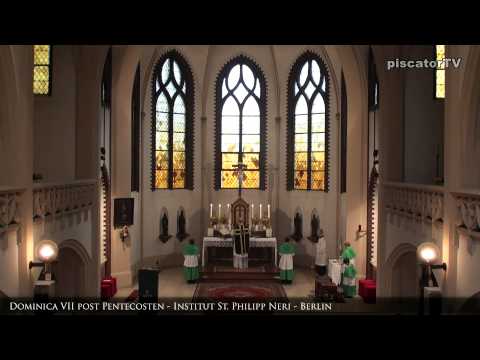 Dominica VII post Pentecosten 10 Praefatio - Traditional Latin Mass