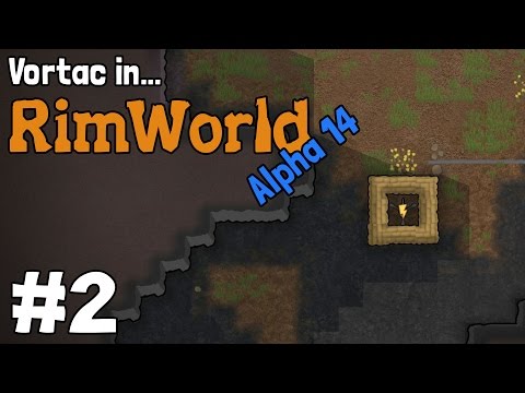 RimWorld - Alpha 14 Let's Play Gameplay - Defenses