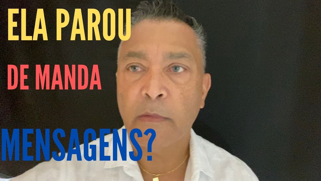 FAÇA ISSO SE ELA PAROU DE RESPONDER SUAS MENSAGENS!