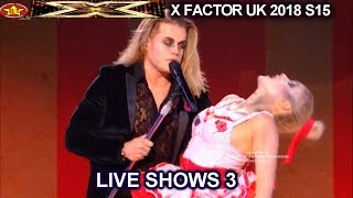 Giovanni Spano “Live and Let Die” GREAT FUN ENTERTAINMENT The Overs | Live Show 3 X Factor UK 2018