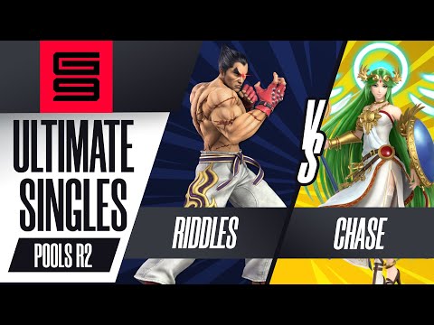 Riddles (Kazuya) vs Chase (Palutena) - Ultimate Singles Pools Winners Semi-Final  - Genesis 9