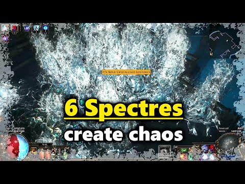 6 angry crab spectres. Occultist summoner (maybe you shouldn't) - Path of Exile (3.19 Kalandra)