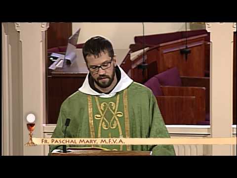 EWTN Daily Catholic Mass - 2014-2-24 - Fr. Paschal Mary