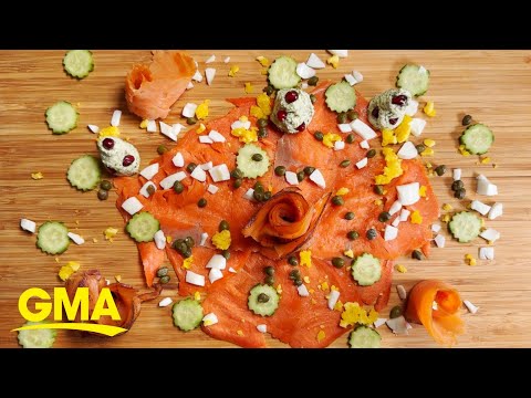 Elevate your party with this DIY smoked salmon board