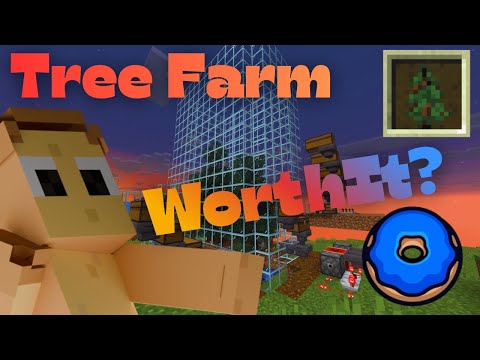 I tested tree farms on the Donut SMP