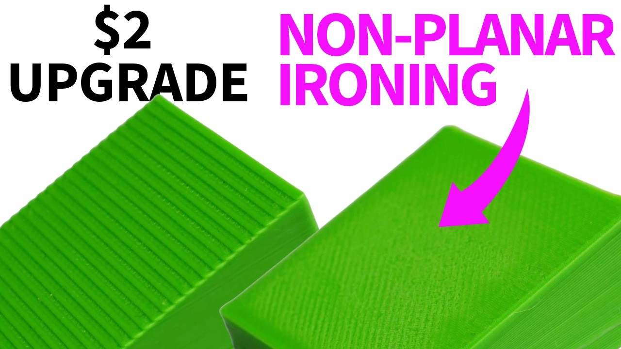 Super Smooth 3D Prints: Non-Planar Ironing on Every 3D Printer