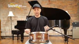 Video thumbnail for Tama 6x14 SLP Series Fat Spruce Snare Drum Quick n' Dirty by soundpurestudios