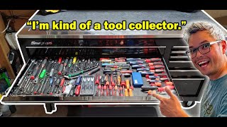 Hardcore Snap-on COLLECTOR Toolbox Tour! | Snap-on Classic 96