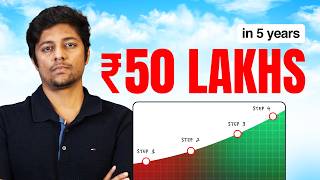 If I had to make ₹50L in 5 years, I'd follow these 4 steps (nothing else)