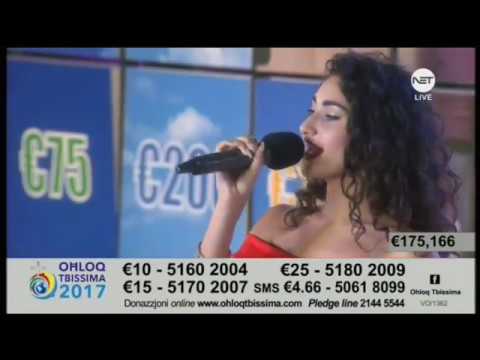 Jasmine Abela - Dangerous Woman on Ohloq Tbissima Marathon 2017