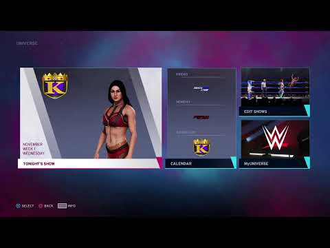 WWE2K20 MONDAY NIGHT RAW 6TH DECEMBER 2021