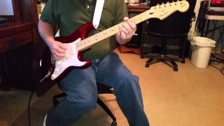 Video thumbnail for #15 Daily Strumming EMG DG20 Strat & Custom Vibrolux by Wayne Memphis Mojo
