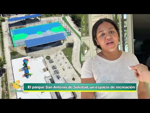 En el municipio de Soledad se construye el Parque San Antonio