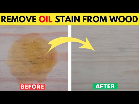 How to Remove Oil Based Stain from Wood without Damaging It