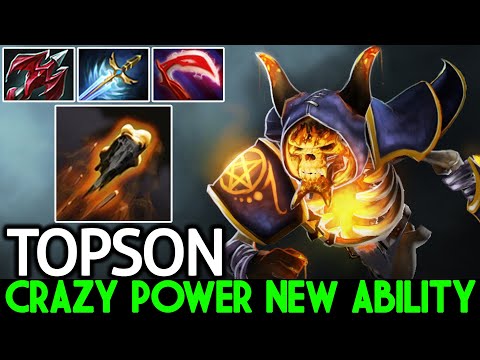 TOPSON [Clinkz] Crazy Power New Ability Skeleton is Back Dota 2