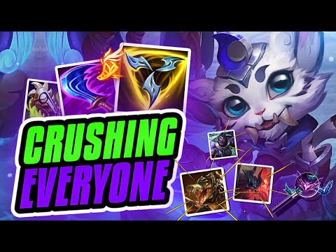 CRUSHING EVERYONE IN THE TOP LANE WITH GNAR!!! Season 13 Gnar Ranked Gameplay (League of Legends)